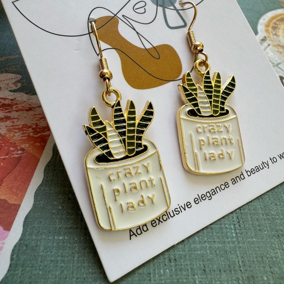 Jewelry - Crazy plant New fashion earrings